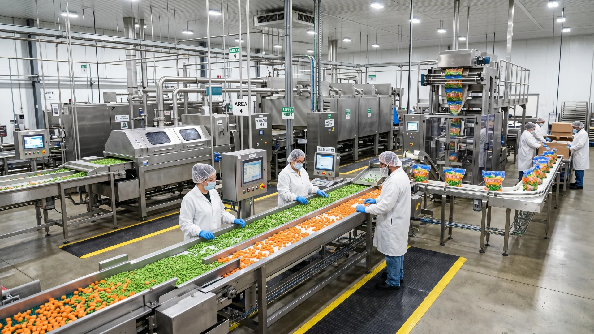 Food Production Facility Stock Image 1920x1080