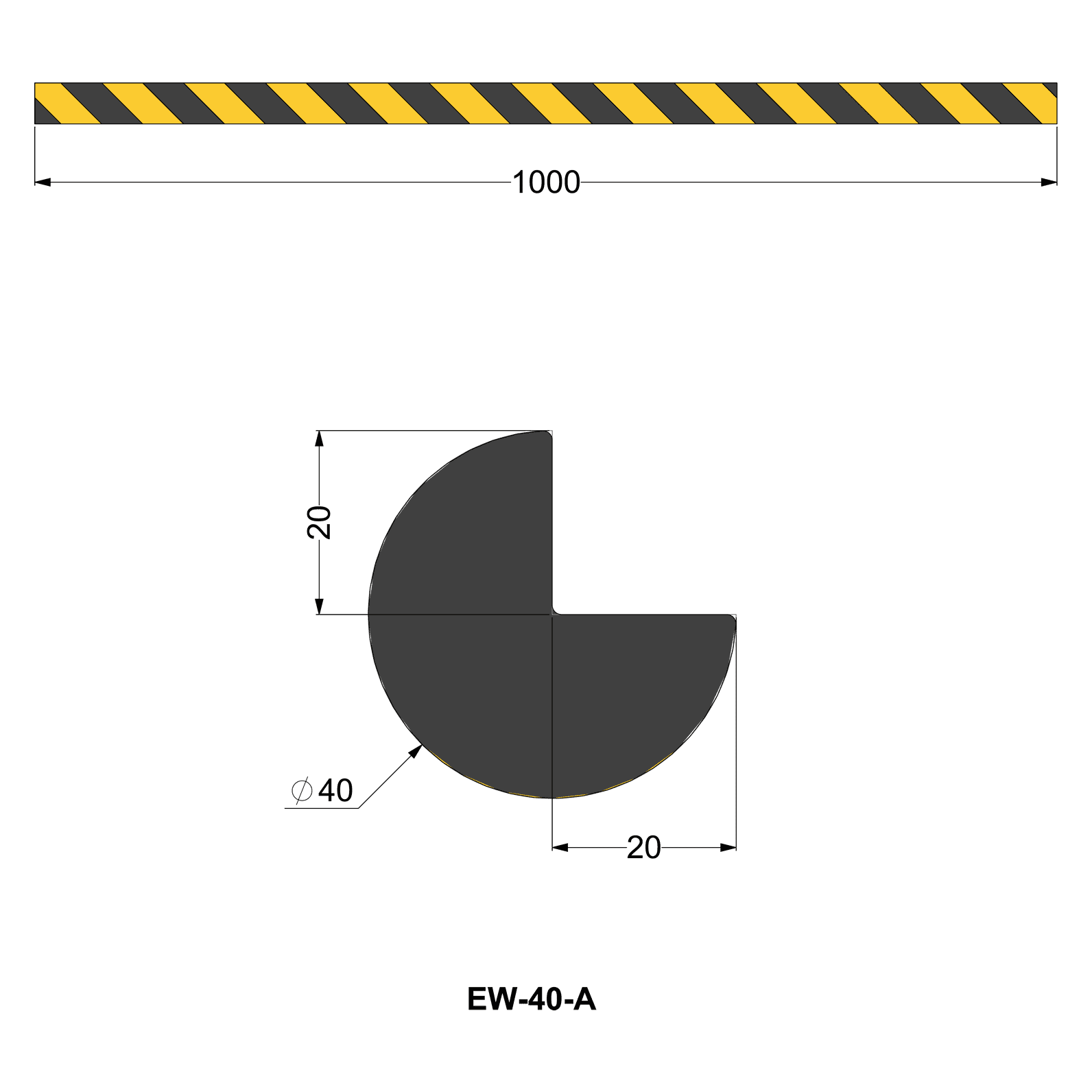 BSP 000935 A EdgeWRAP Type A Dimensioned Drawing.png